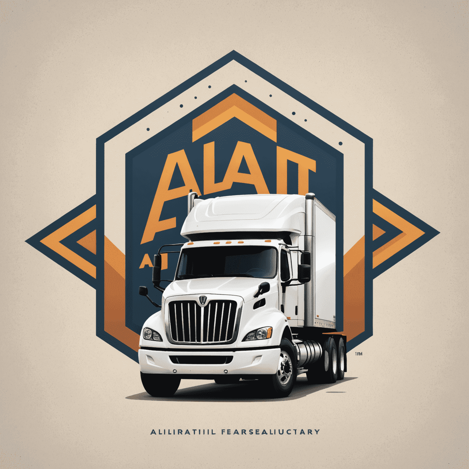 Alliant Logistics Company logo featuring a stylized geometric truck icon and the company name in bold typography